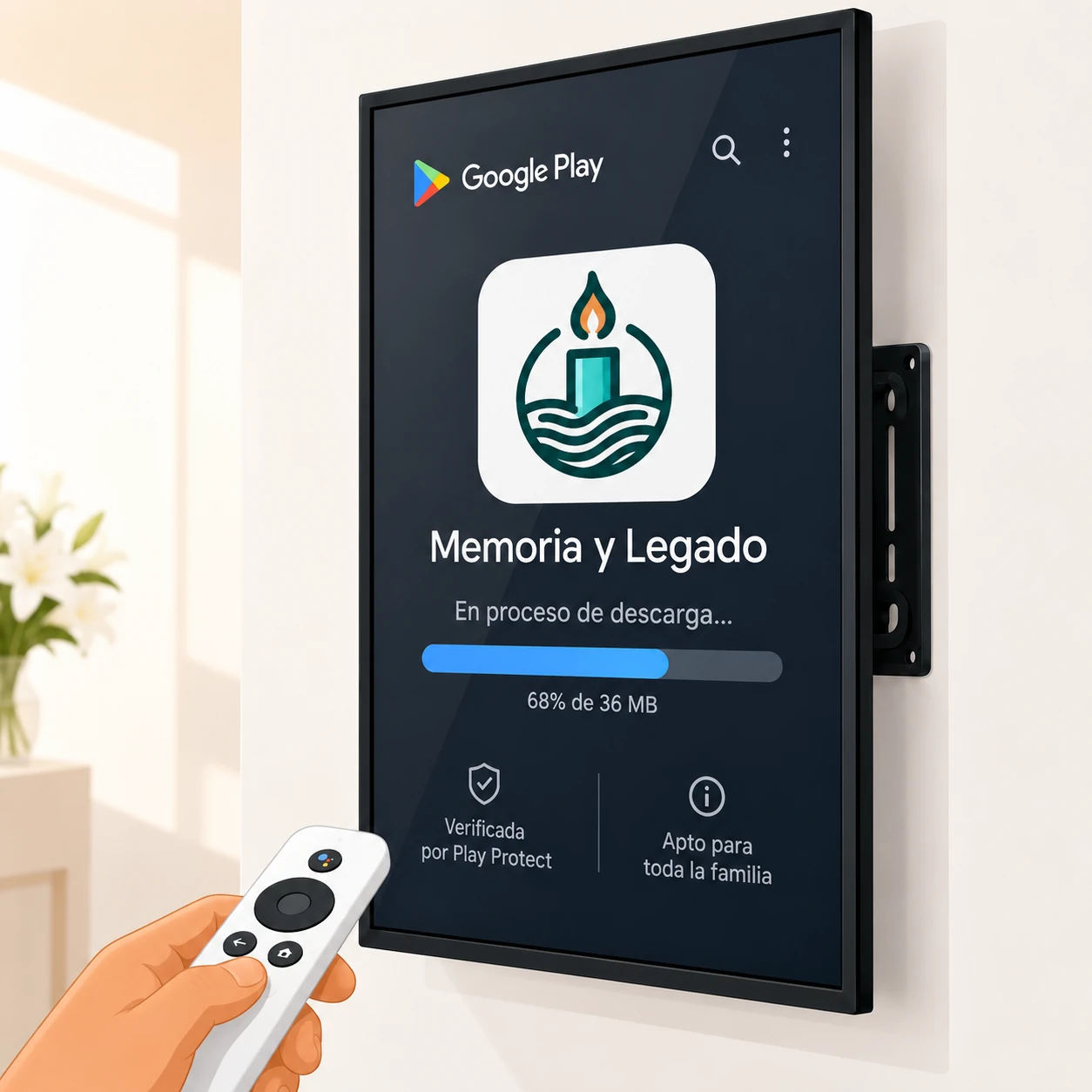 Descarga de la aplicación Memoria y Legado